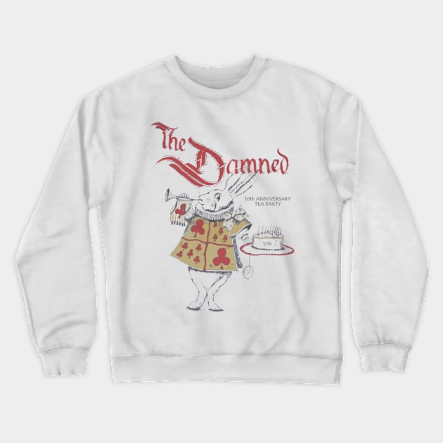 The Damned Tea Party Crewneck Sweatshirt by darklordpug